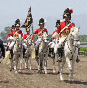 The War Horse Foundation has been presenting the 1815 Royal Scots Greys since 2002 at events including the Tournament of Roses Parade and numerous Scottish festivals