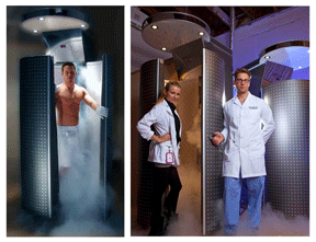 Robin, Emilia and Jonas Huehne at Cryo in West Hollywood