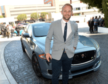 ARRIVING IN STYLE....thanks to Jaguar (Getty Images)