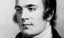 The man himself: Robert Burns