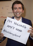 David Tennant was just one of many celebrities who endorsed Amy's cause