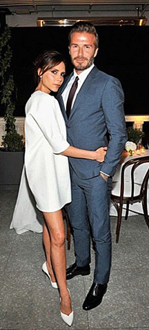 Model Couple: Victoria and David Beckham