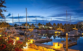 TABLE WITH A VIEW: Azul Marino is located at the center of the CostaBaja marina