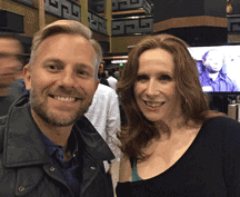 BOVVERED? Craig with Catherine Tate