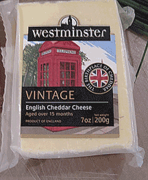 Local flavor: Trader Joe's usually has a decent selection of English cheese
