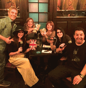 IN THE MONEY: the Wear Black for Cilla team celebrate victory at the Pikey (Photo: Frank Le Sanford)