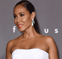 SHE WON'T GO: Jada Pinkett Smith