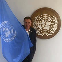 Our man at the UN: Sandro Monetti