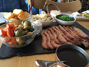 Sunday roast at Birch (photo: Heath Deaverage)