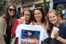 Lucky ladies: Londoners eager for a taste of In-N-Out this week